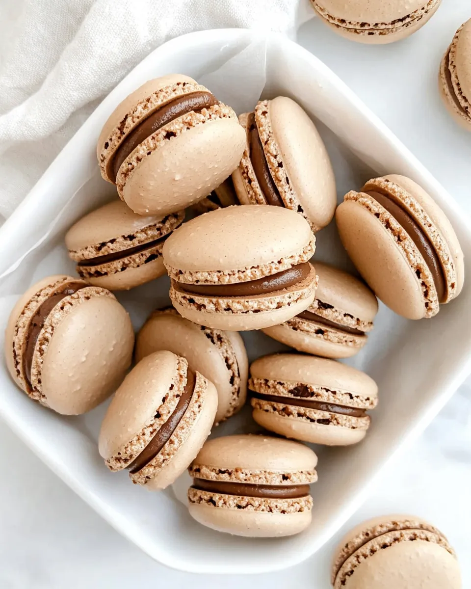 Easy Chocolate Macarons recipe photo