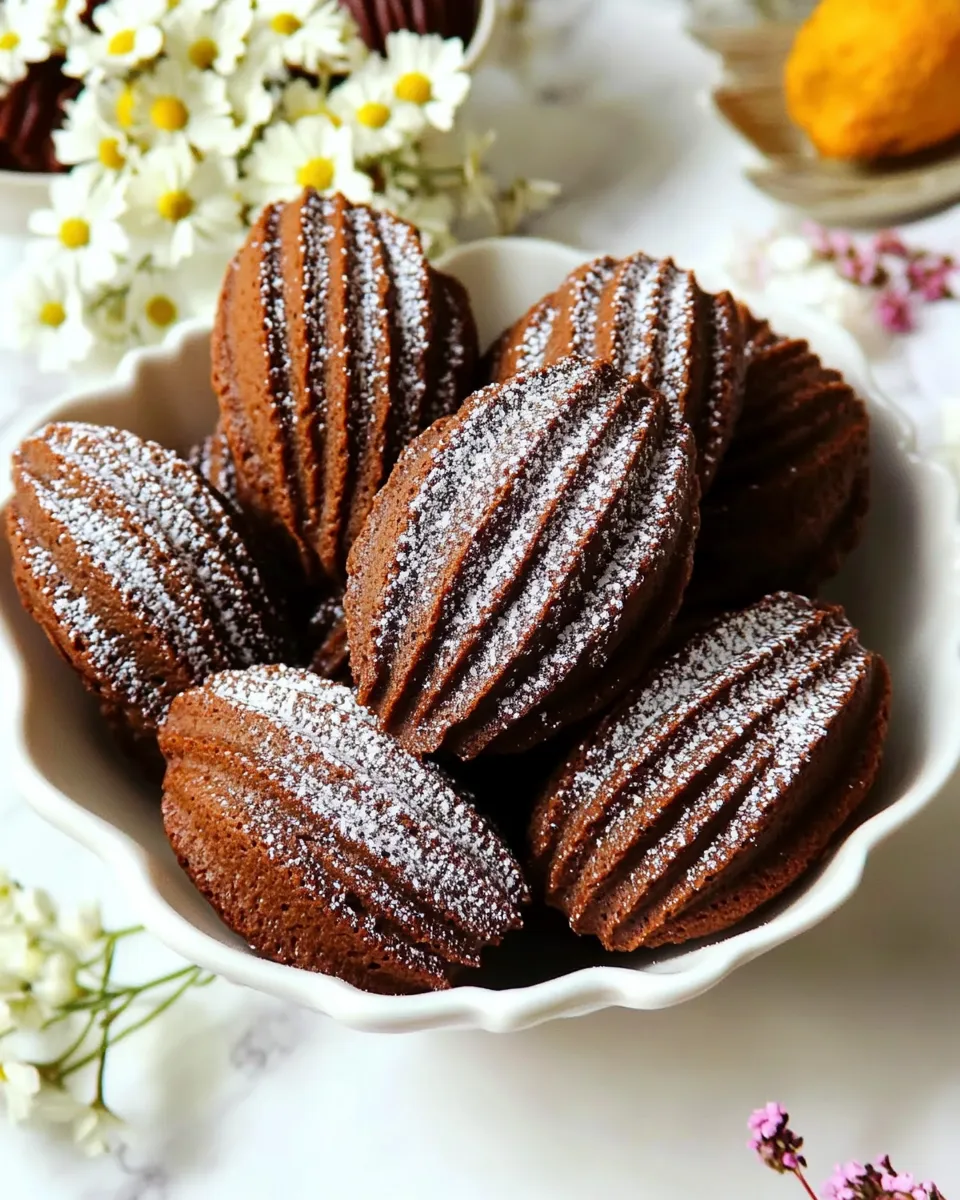 Classic Chocolate Madeleines image