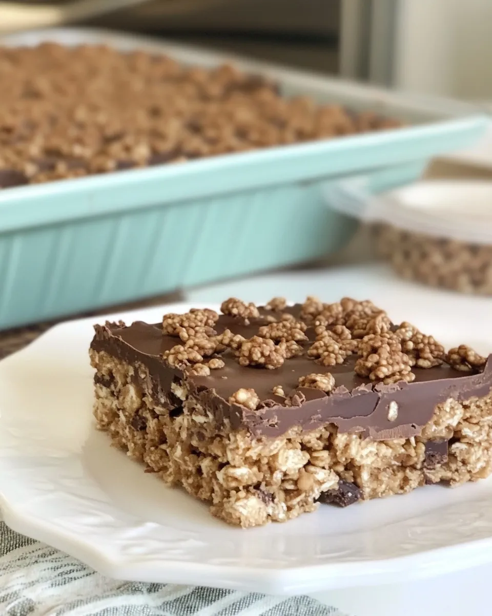 Classic Chocolate Nutter Butter Crispy Treats image