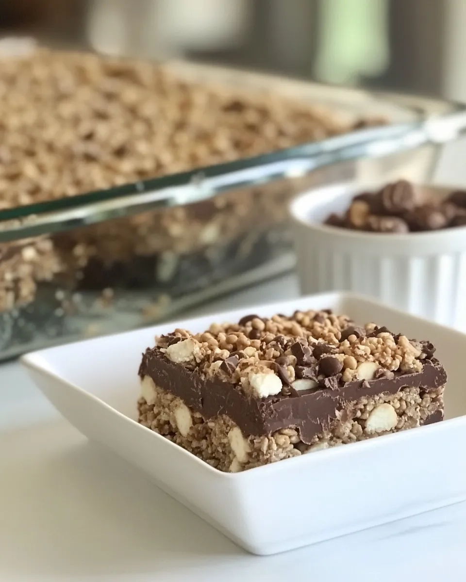 Easy Chocolate Nutter Butter Crispy Treats picture