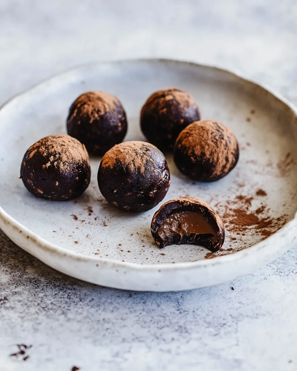Delicious Chocolate Peanut Butter Bites shot
