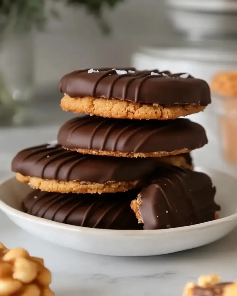 Homemade Chocolate Peanut Butter Ritz Cookies photo