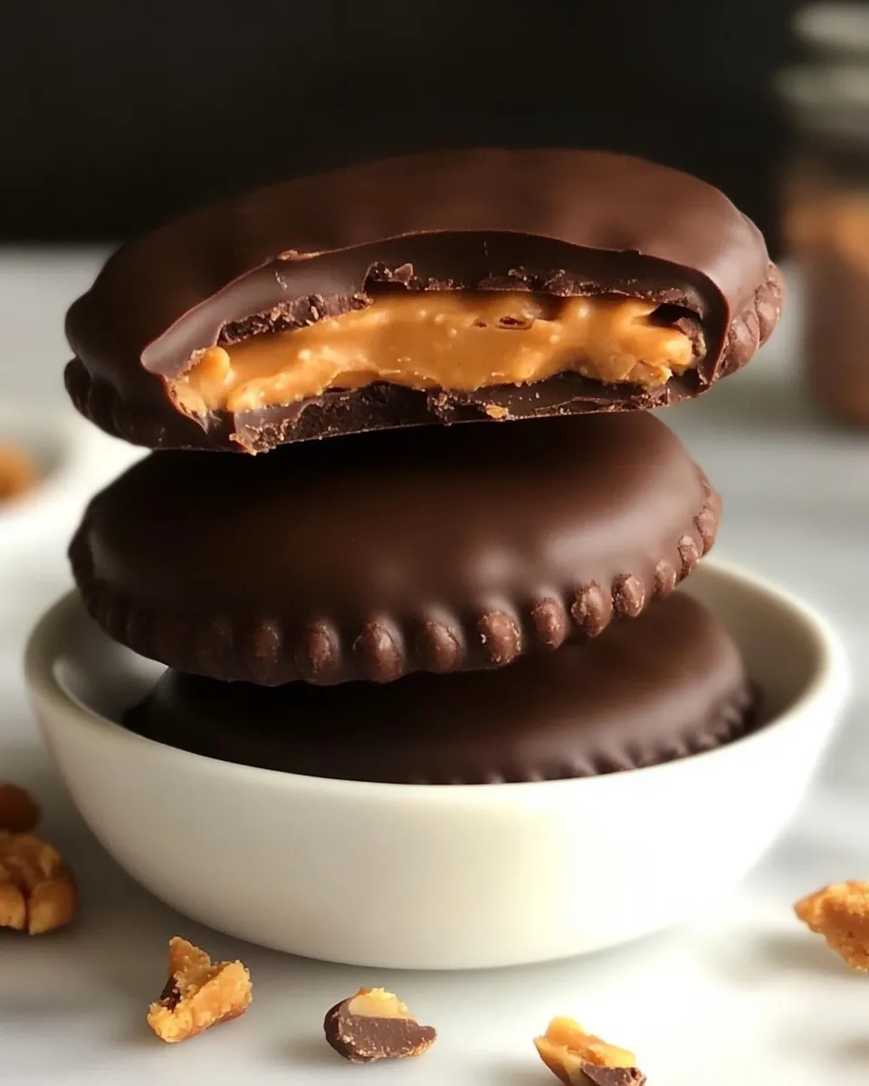 Delicious Chocolate Peanut Butter Ritz Cookies shot