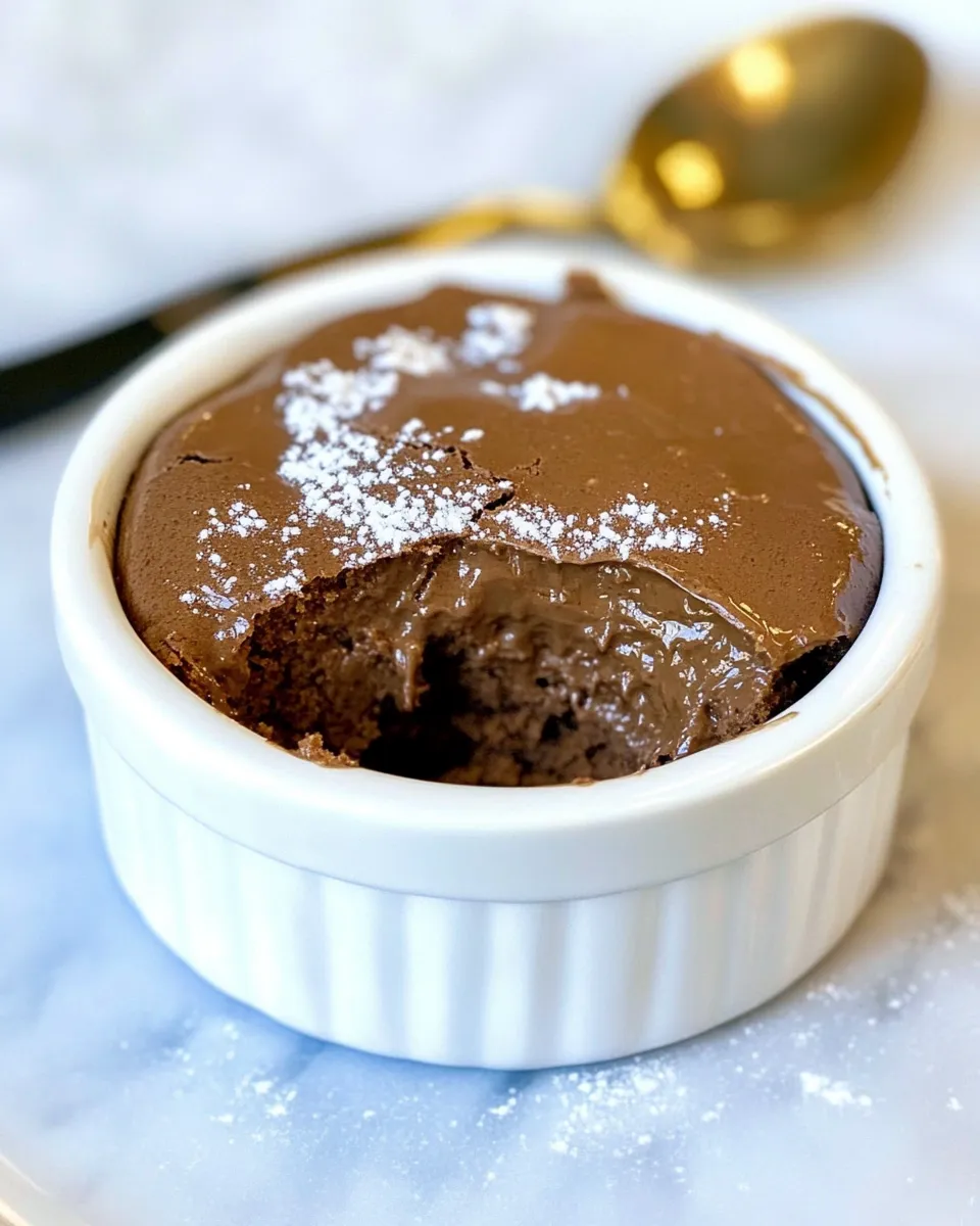 Easy Chocolate Peanut Butter Souffle picture