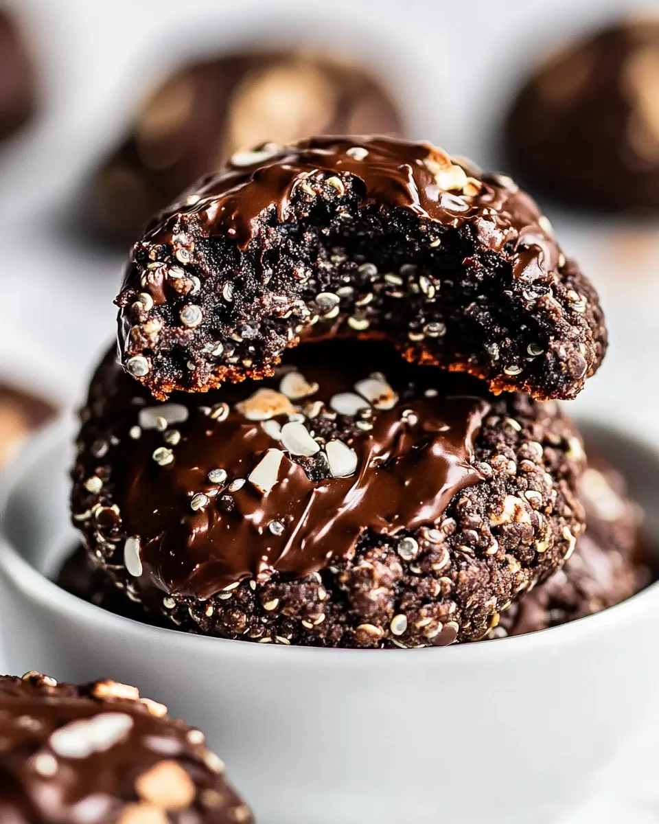 Classic Chocolate Quinoa Cookies image