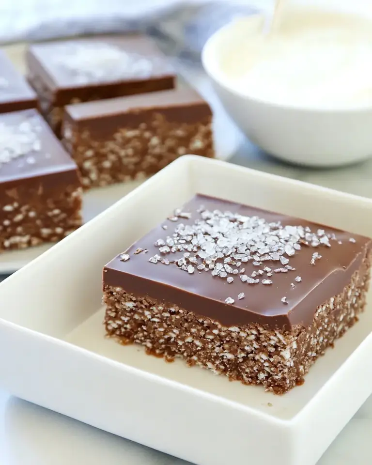 Homemade Chocolate Salted Caramel Scotcheroos photo