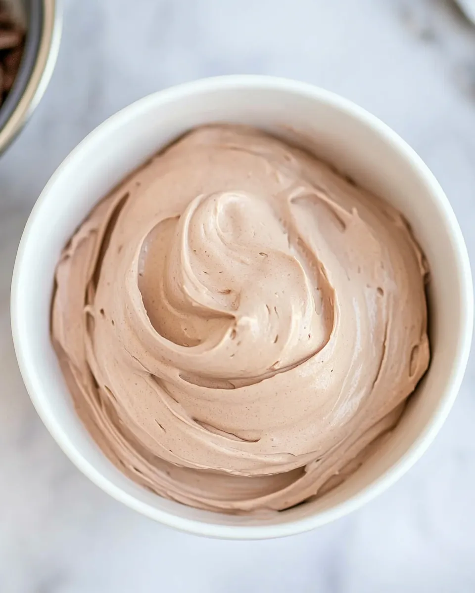 Homemade Chocolate Whipped Cream photo