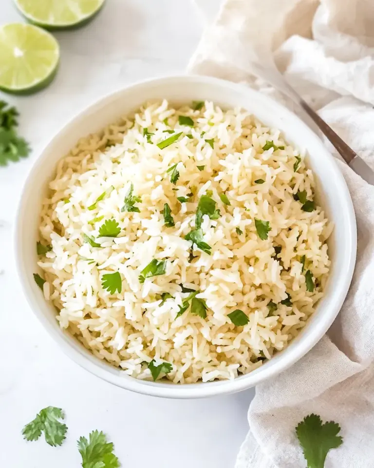 Homemade Cilantro Lime Rice Recipe photo