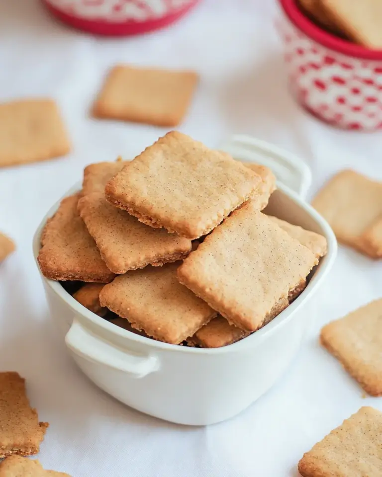 Homemade Cinnamon Graham Crackers photo