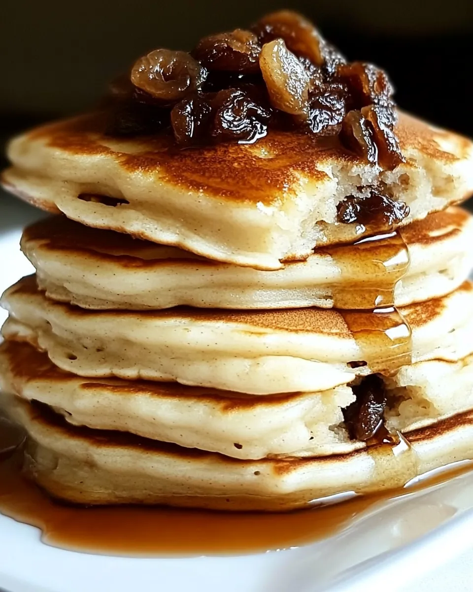 Classic Cinnamon Raisin Pancakes image