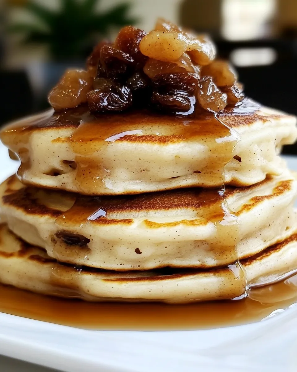 Easy Cinnamon Raisin Pancakes picture