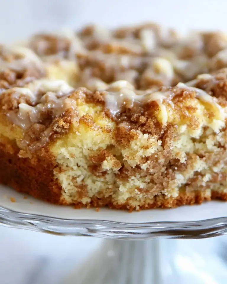 Homemade Cinnamon Streusel Coffee Cake Recipe image
