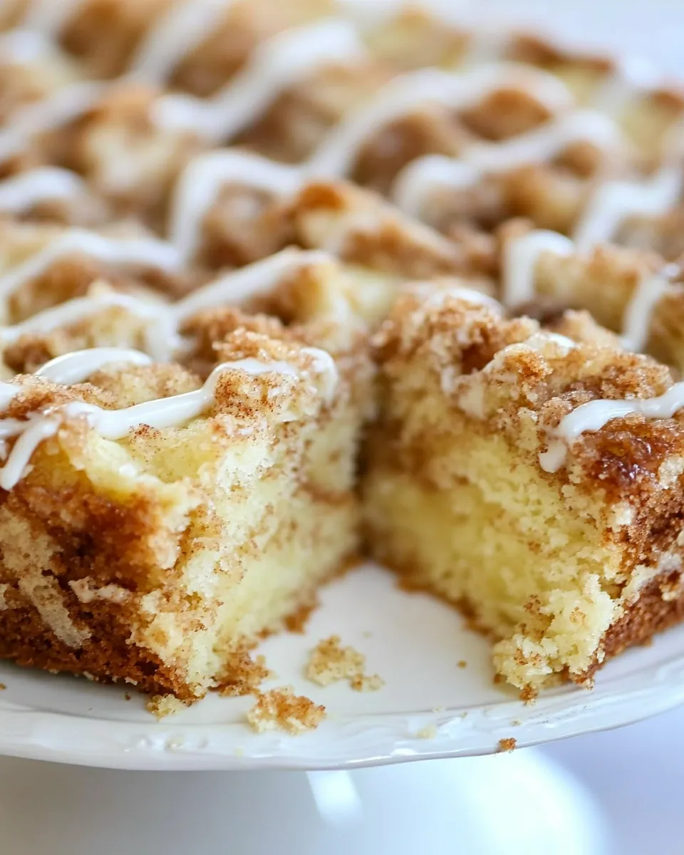 Classic Cinnamon Streusel Coffee Cake Recipe photo
