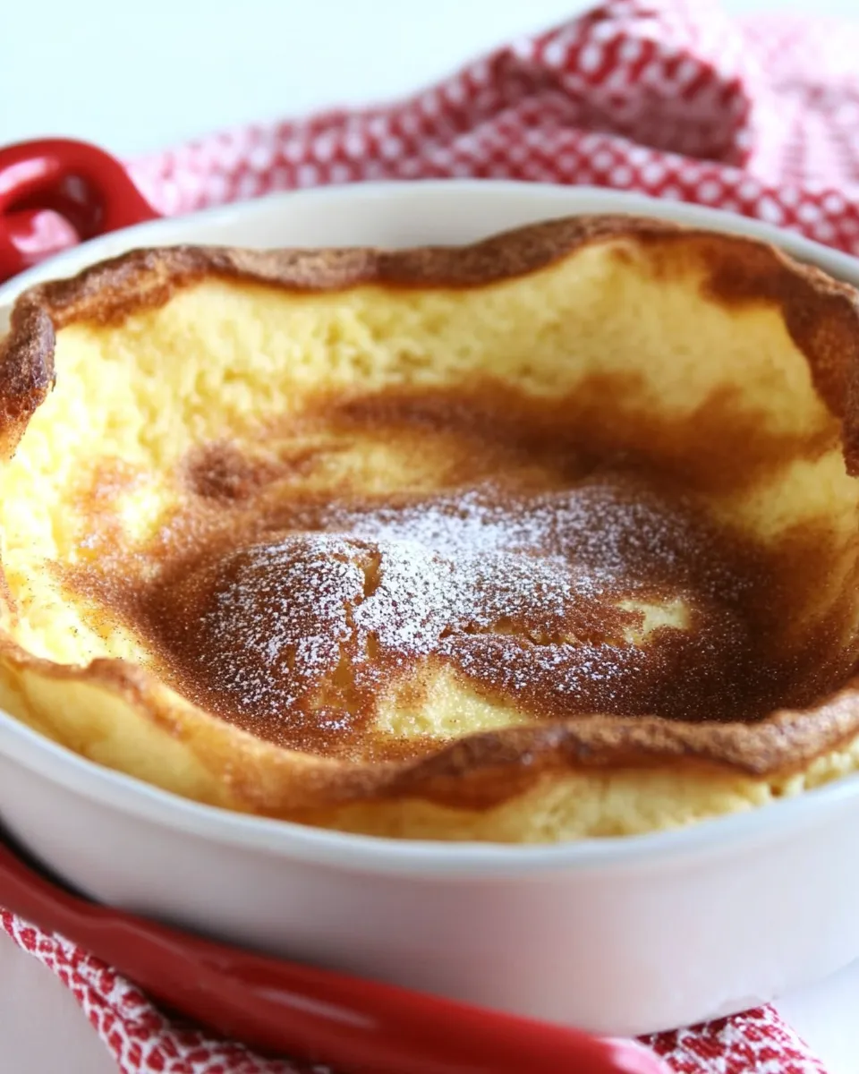 Classic Cinnamon Sugar Dutch Baby image