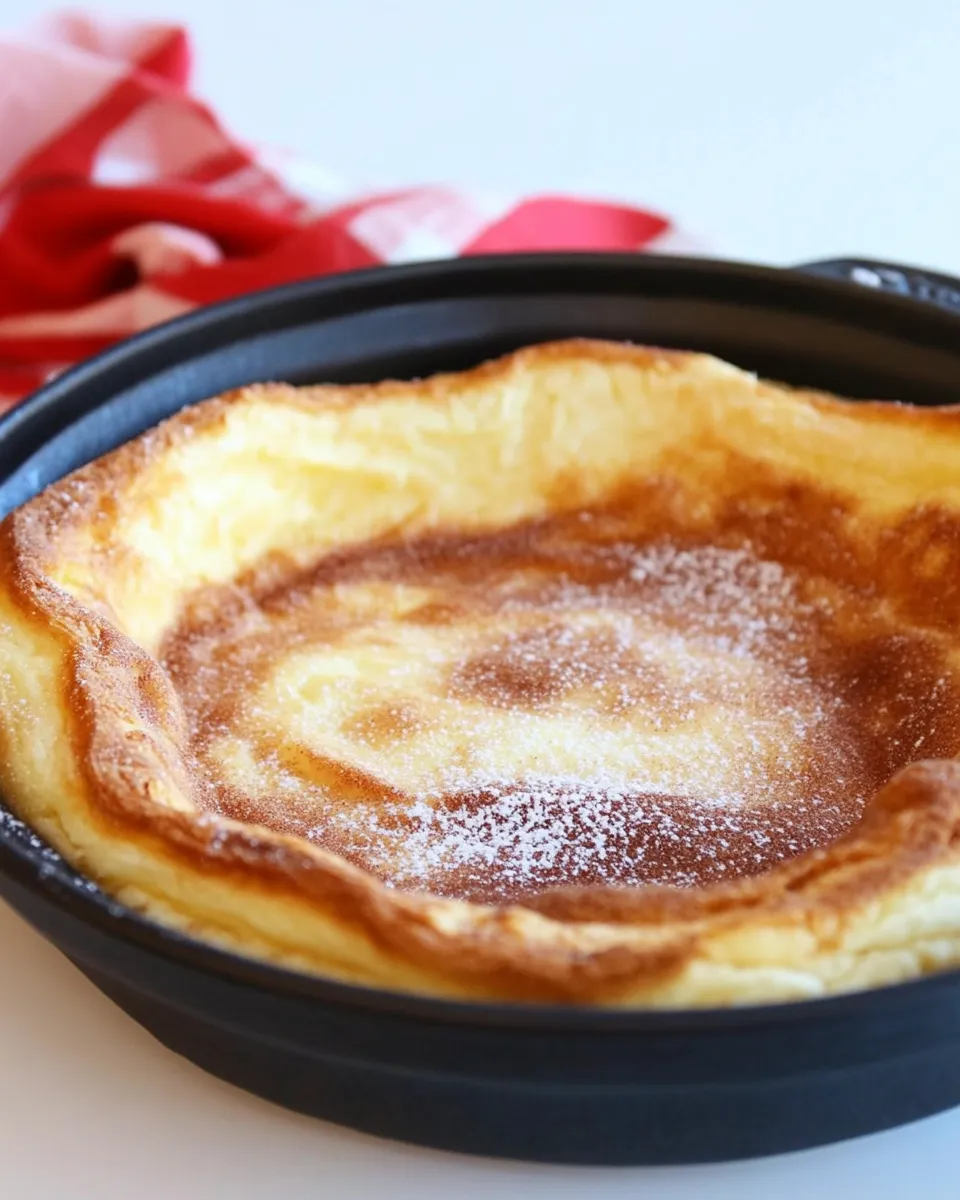 Easy Cinnamon Sugar Dutch Baby picture