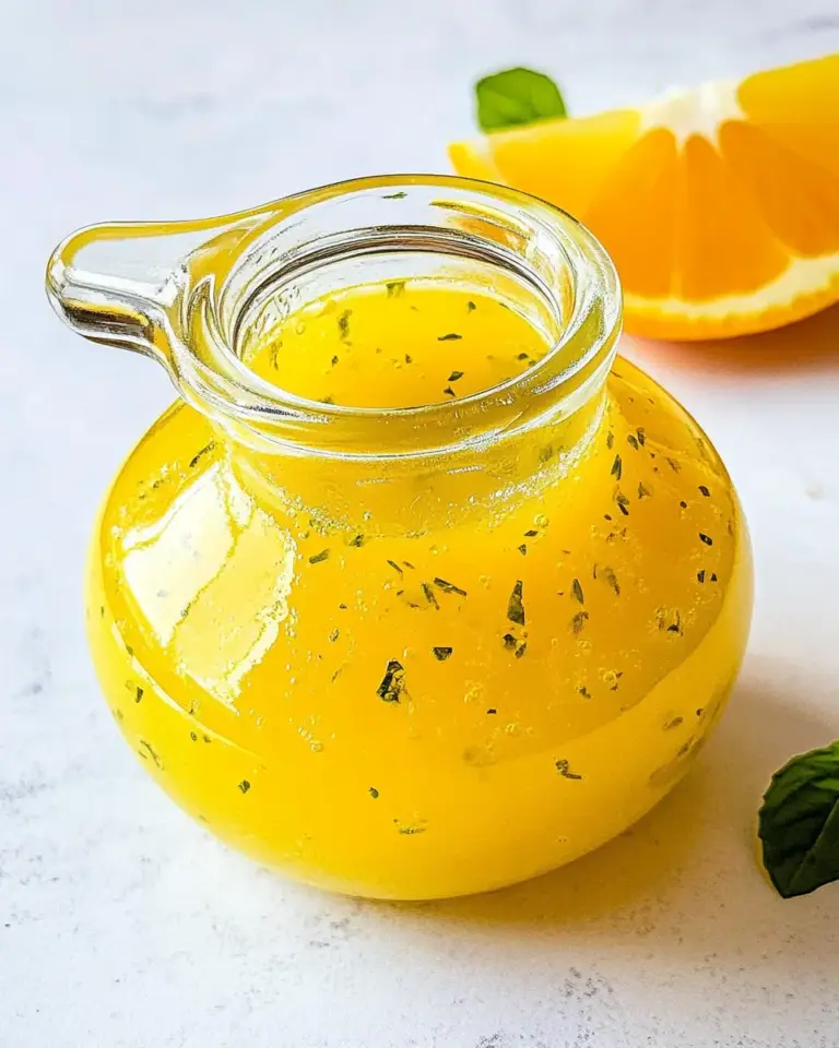 Homemade Citrus Salad Dressing photo