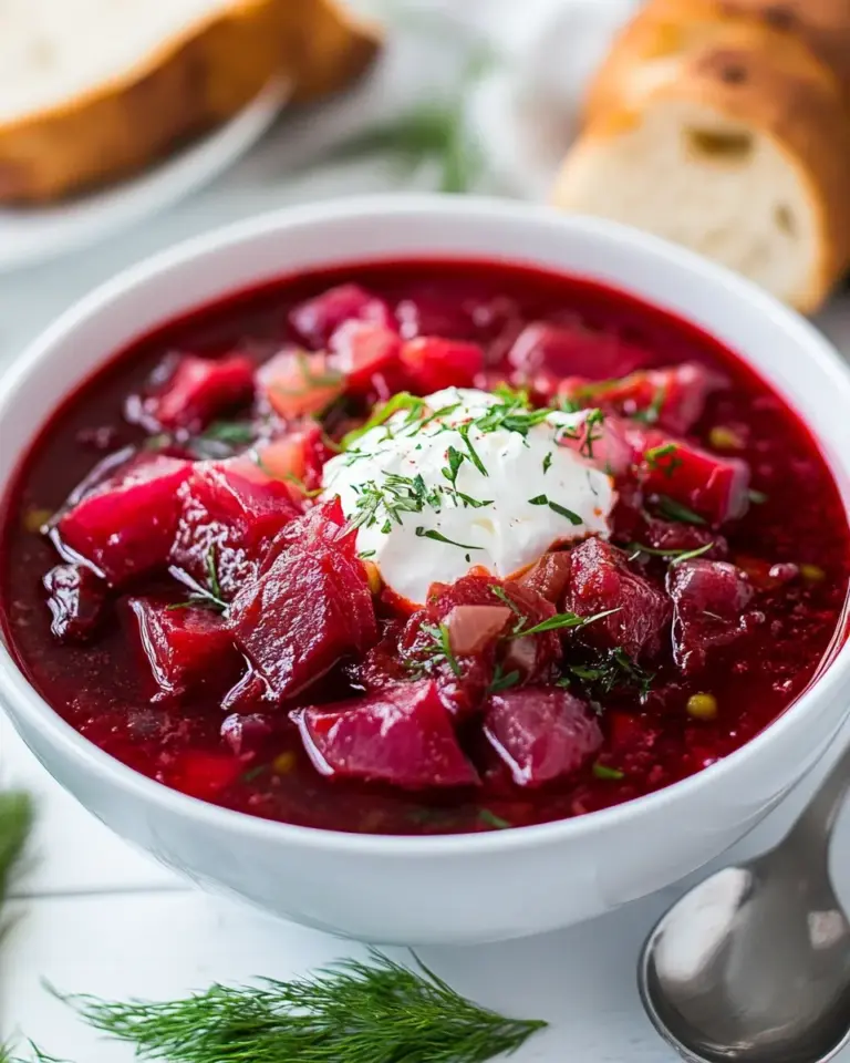 Homemade Classic Borscht Recipe photo