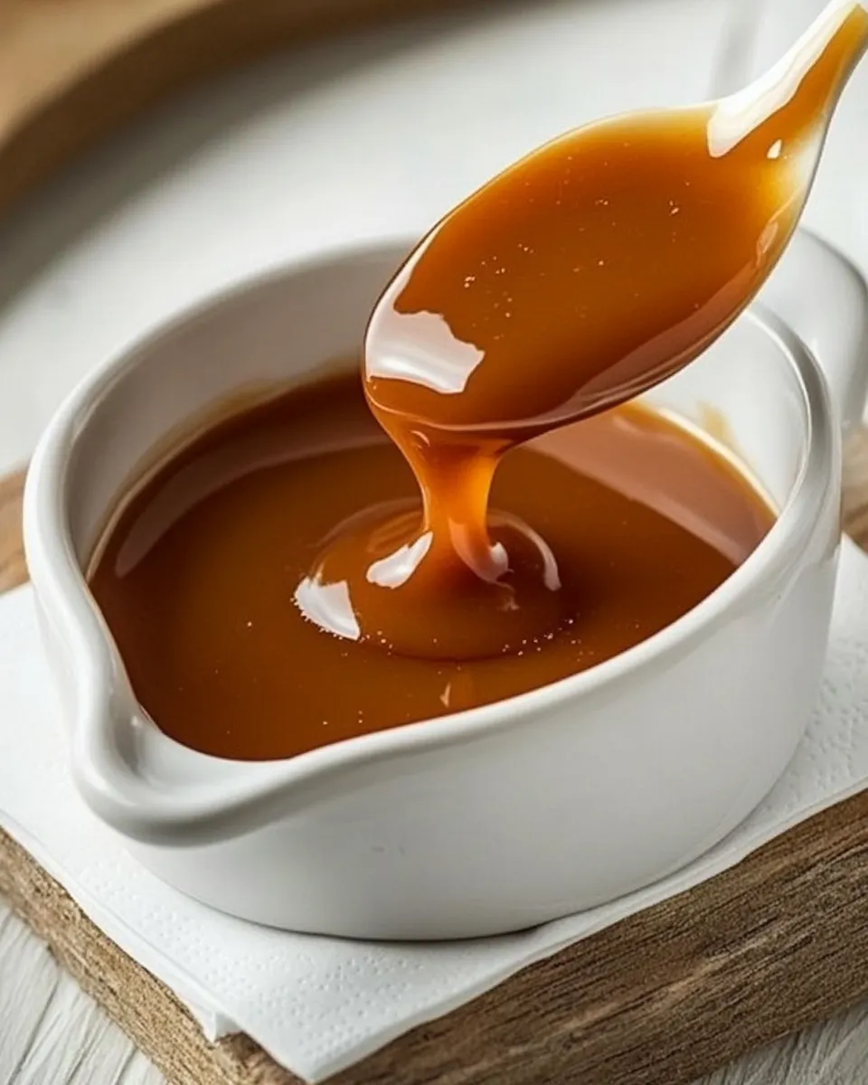 Easy Classic Caramel Sauce image