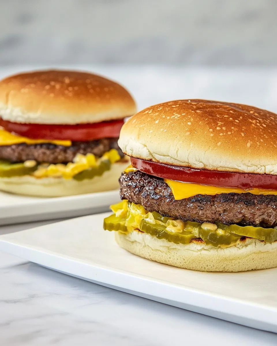 Delicious Classic McDonalds Hamburger Recipe (Homemade Version) shot