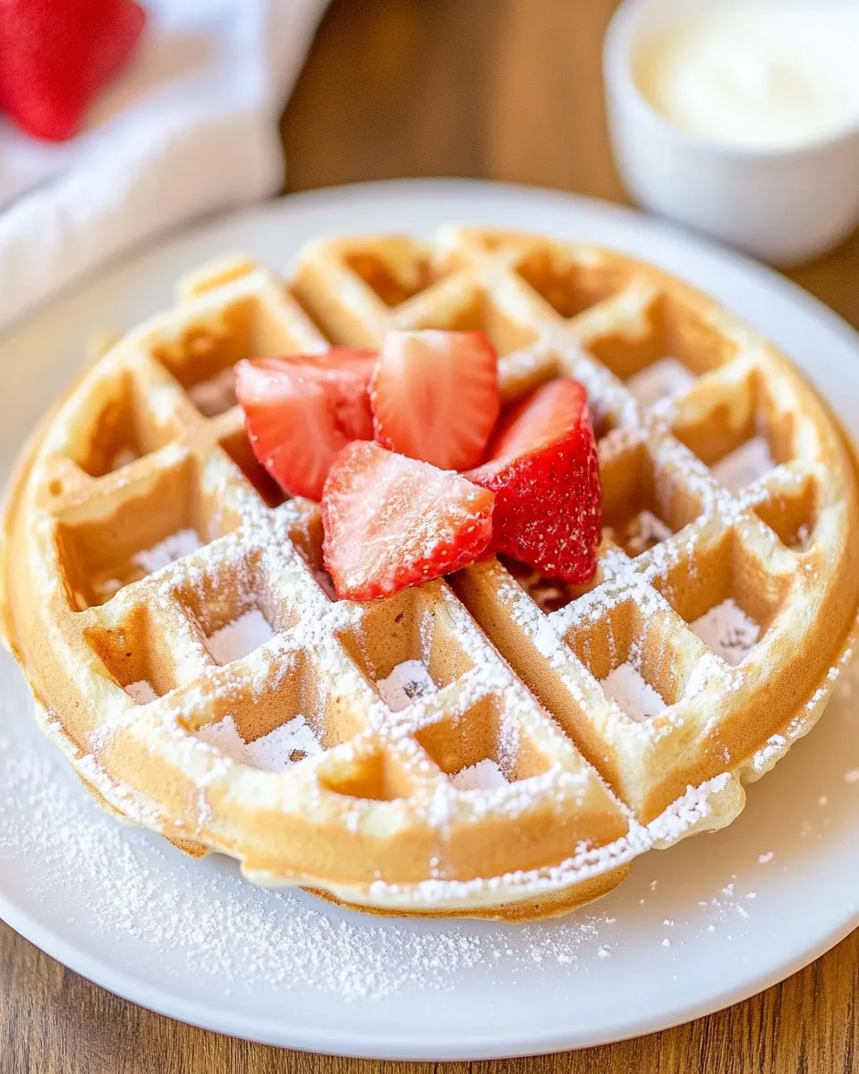 Delicious Classic Waffle Recipe picture