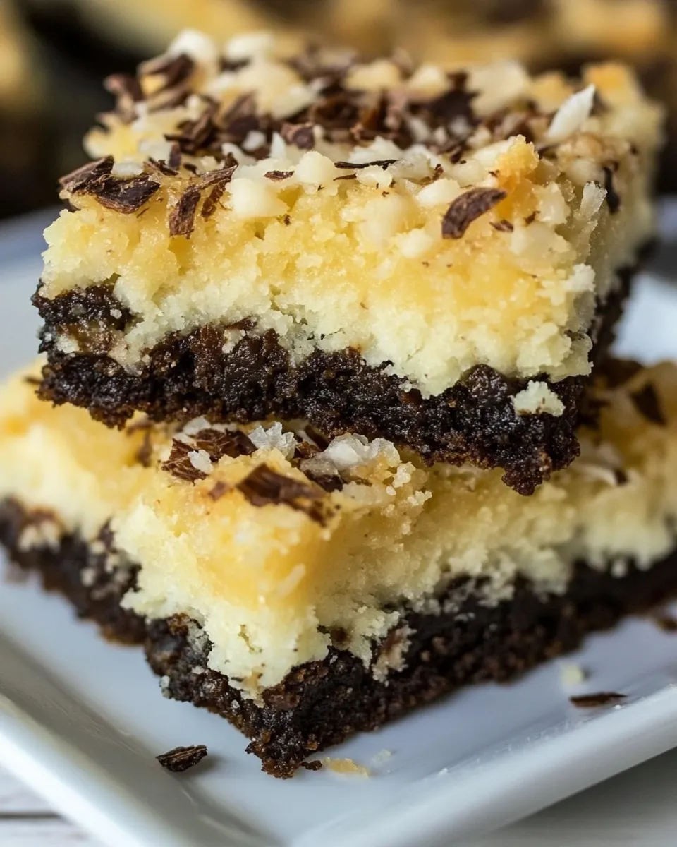 Delicious Coconut Brookies image