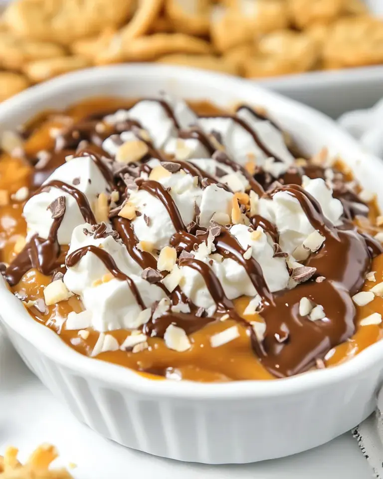 Delicious Coconut Chocolate Caramel Cookie Dip photo
