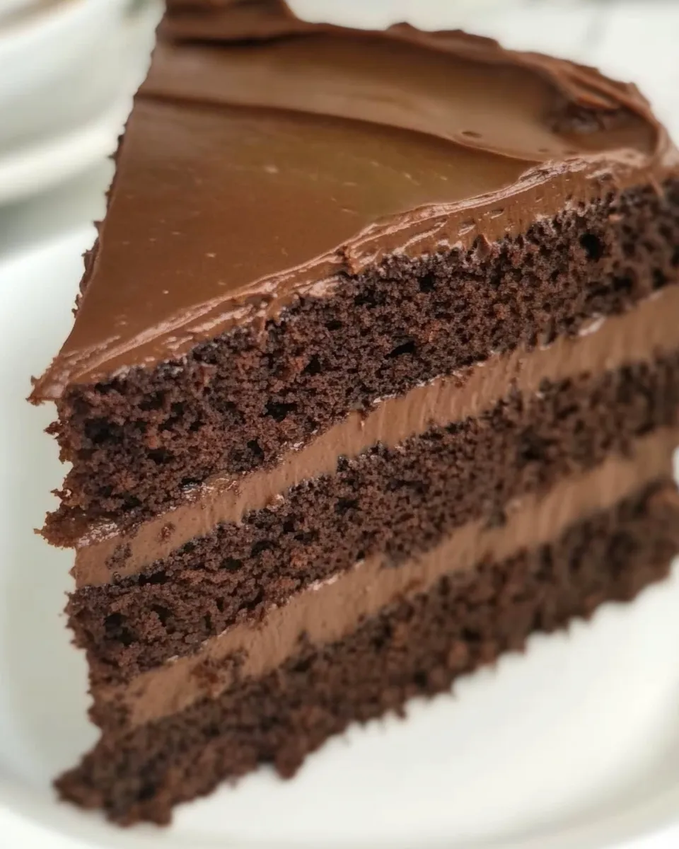 Homemade Coconut Flour Chocolate Cake photo
