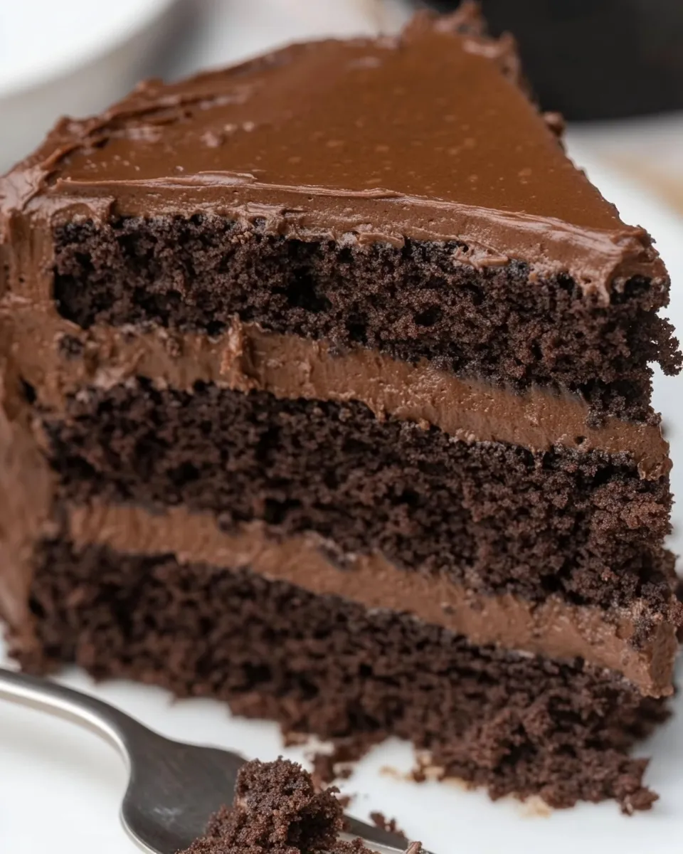 Classic Coconut Flour Chocolate Cake image