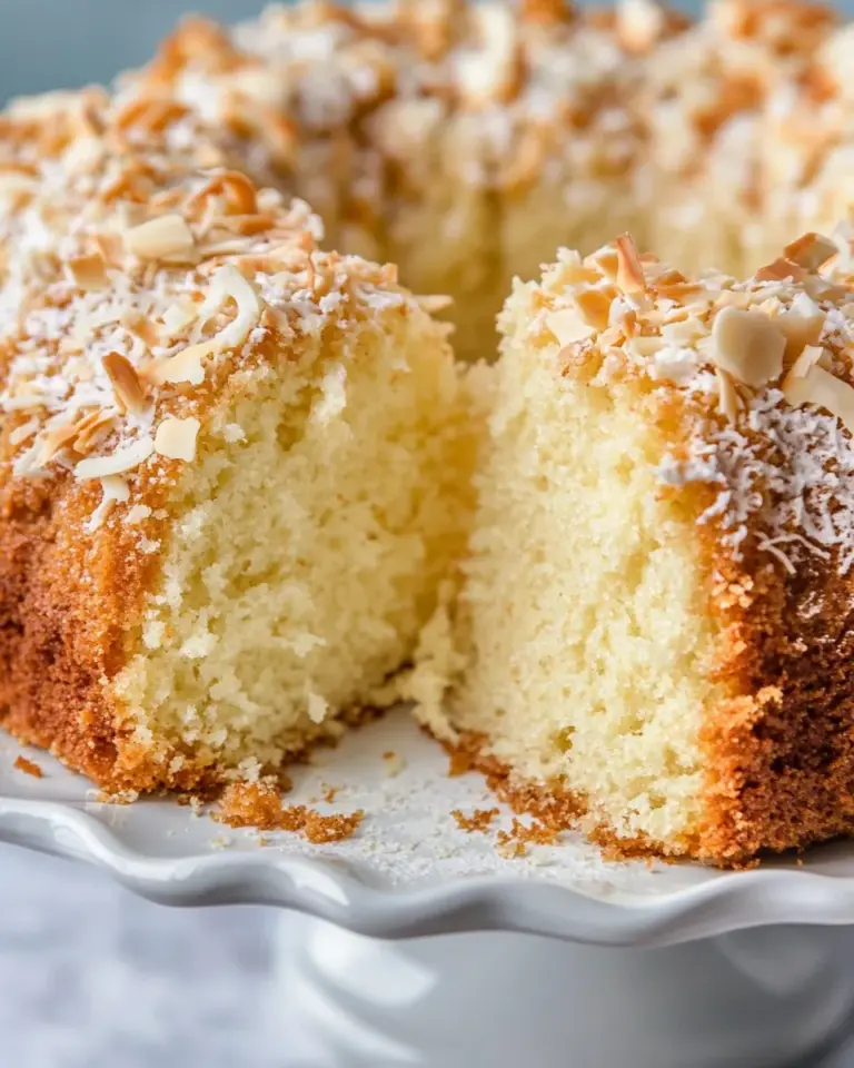 Homemade Coconut Pound Cake photo