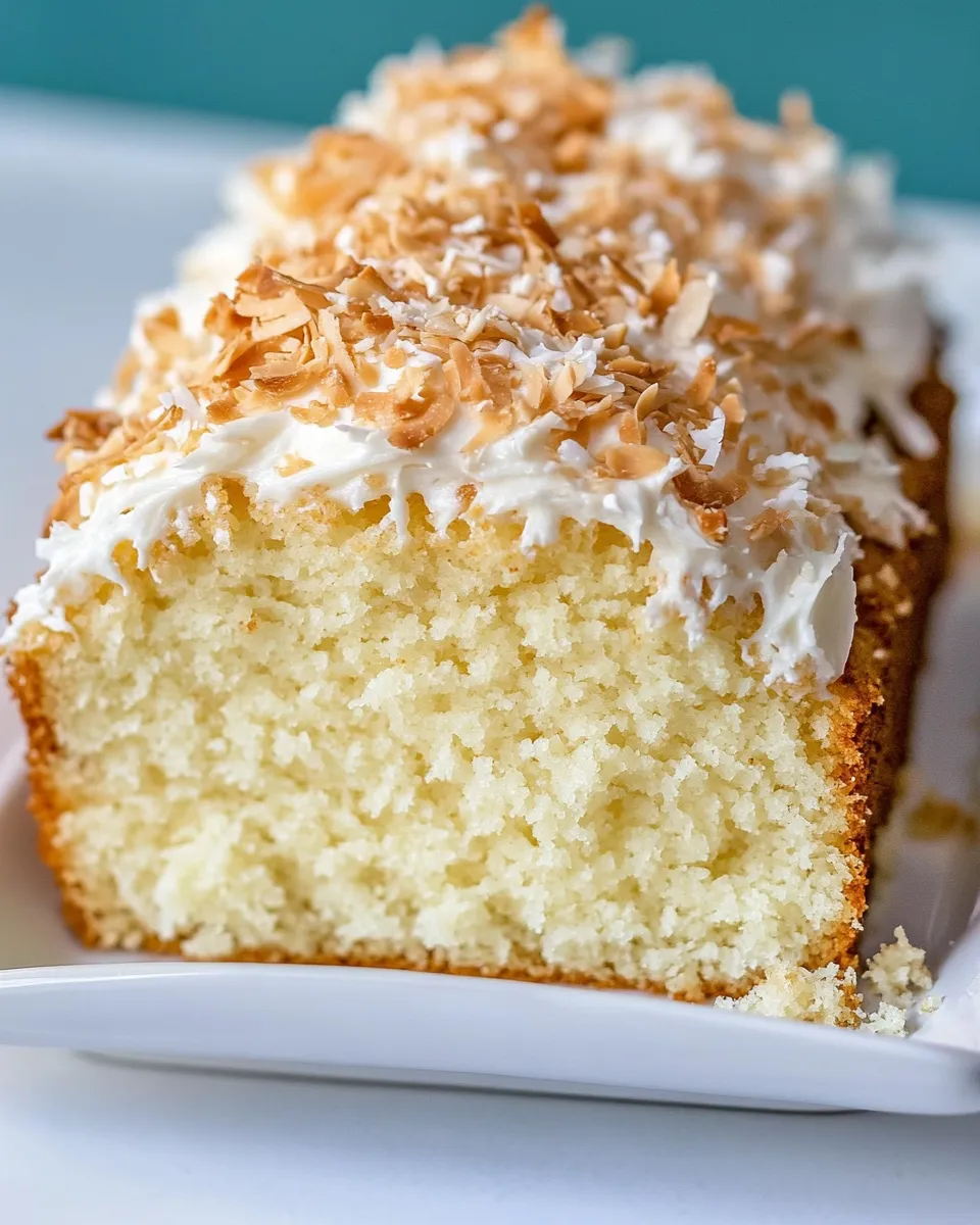 Easy Coconut Pound Cake picture