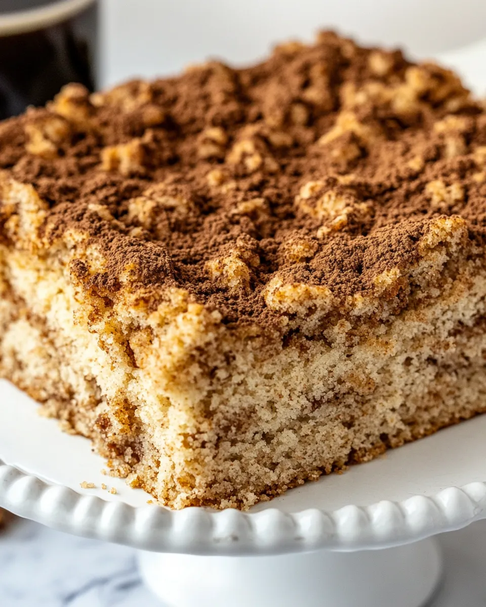 Classic Coffee Cake with Coffee image