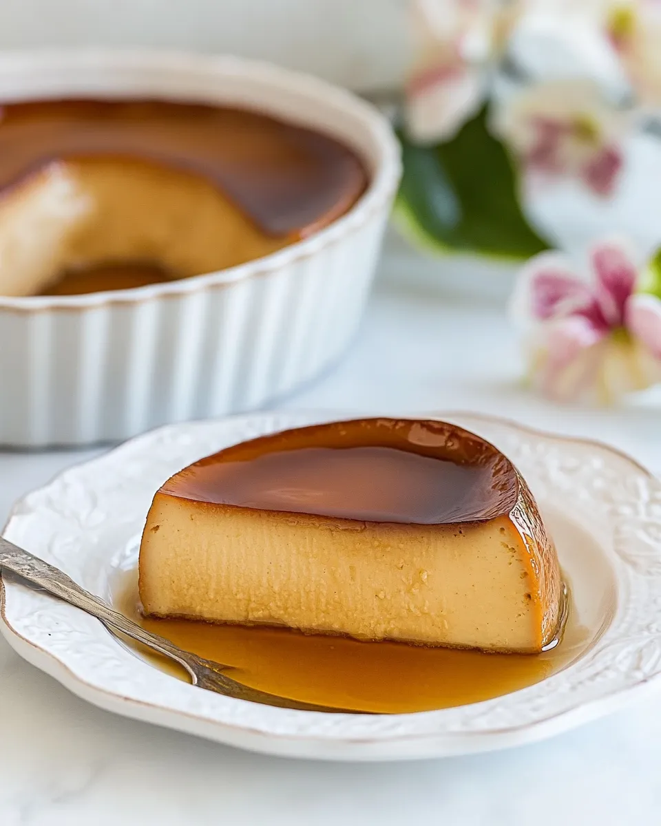 Classic Coffee Flan Recipe (Flan de Caf) image