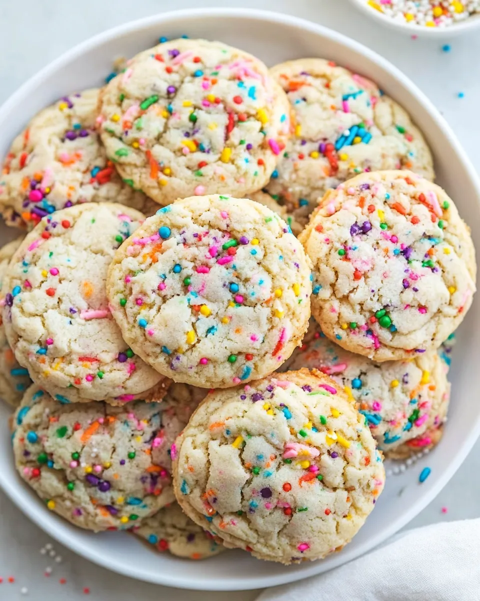 Classic Confetti Cookies image