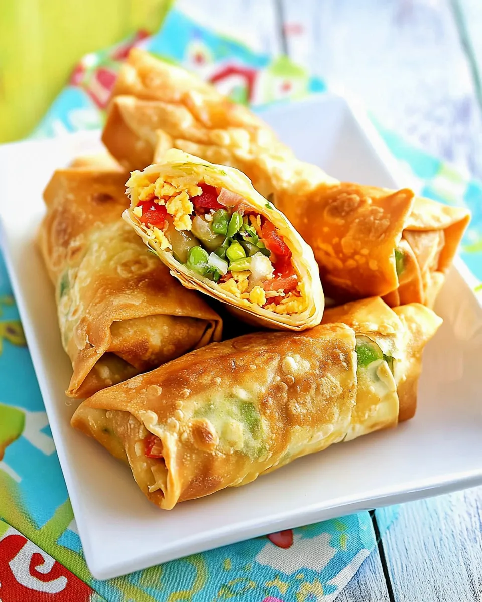 Delicious Copycat Chilis Southwest Egg Rolls image