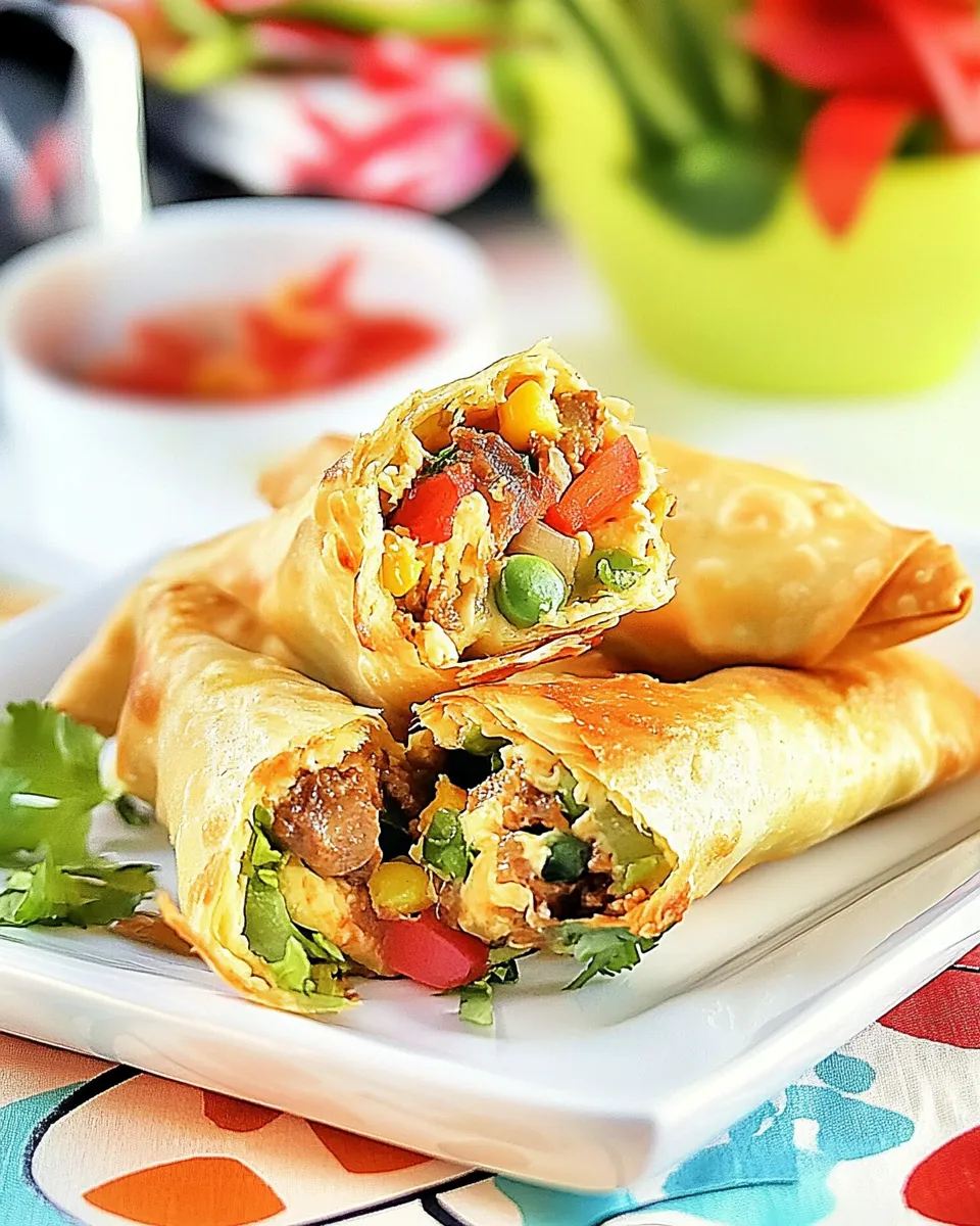 Best Copycat Chilis Southwest Egg Rolls shot