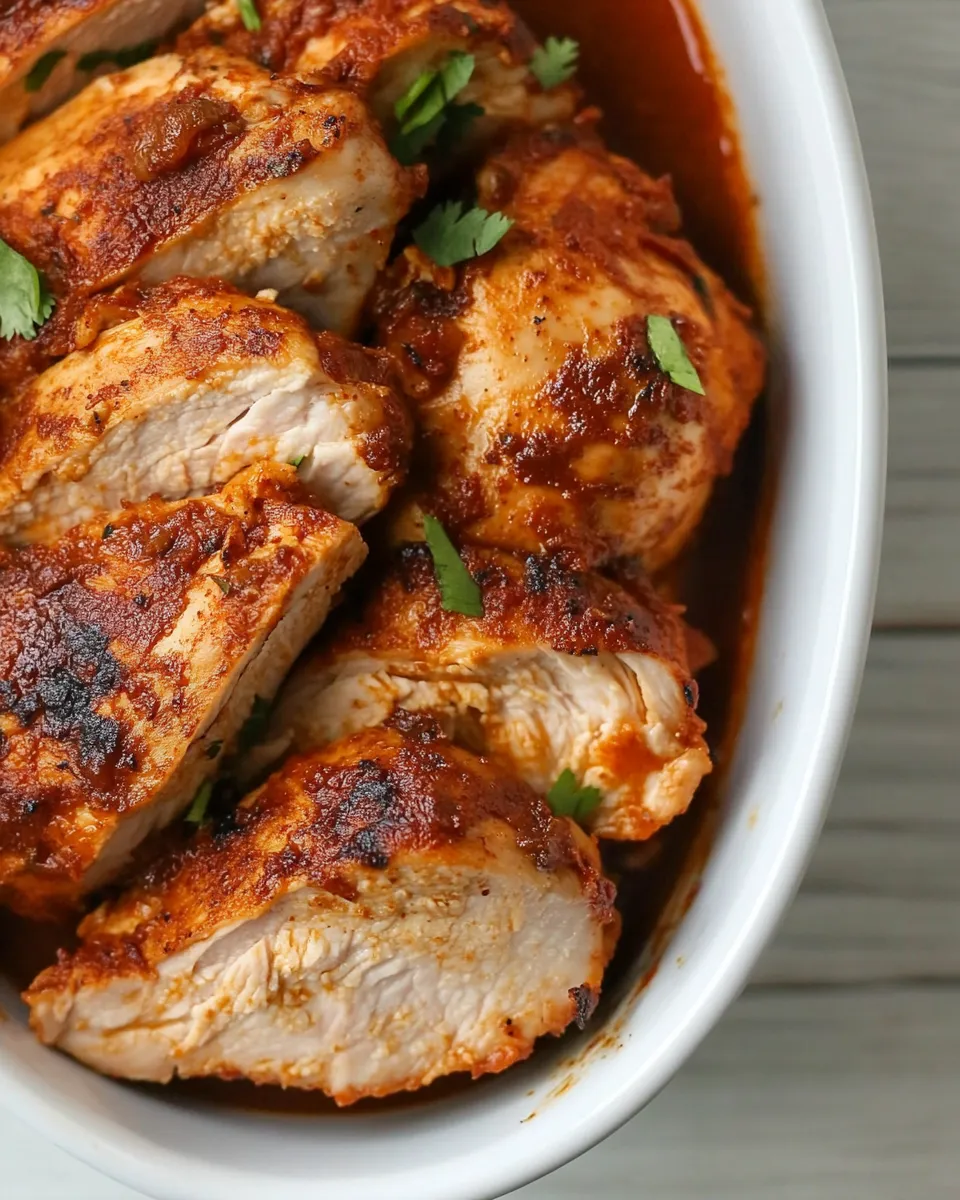 Quick Copycat Chipotle Chicken Recipe shot