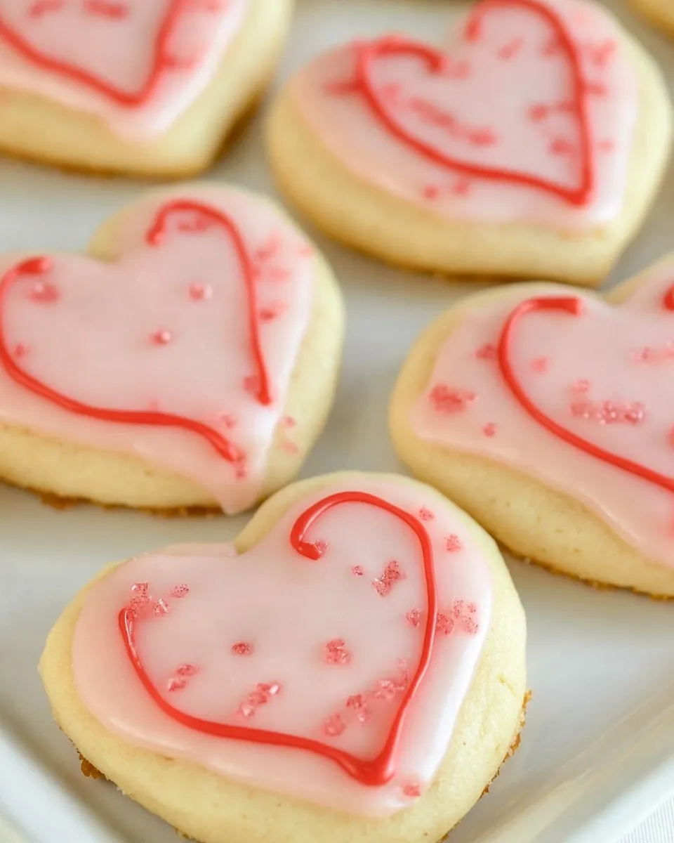 Easy Copycat Heart Cookies with Cinnamon Icing picture