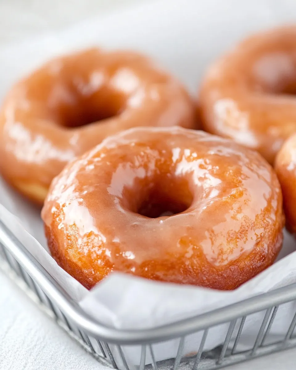 Homemade Copycat Krispy Kreme Doughnuts photo