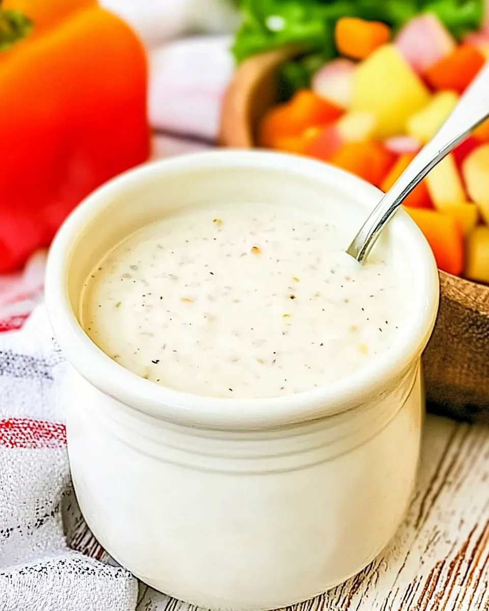 Homemade Copycat Outback Ranch Dressing photo