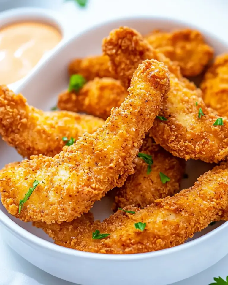 Homemade Copycat Raising Canes Chicken Fingers photo