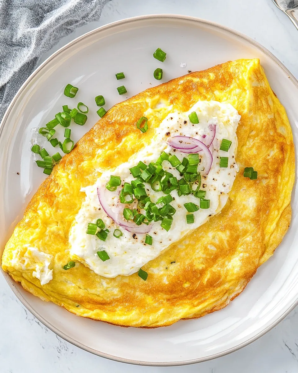Easy Cottage Cheese Omelette picture