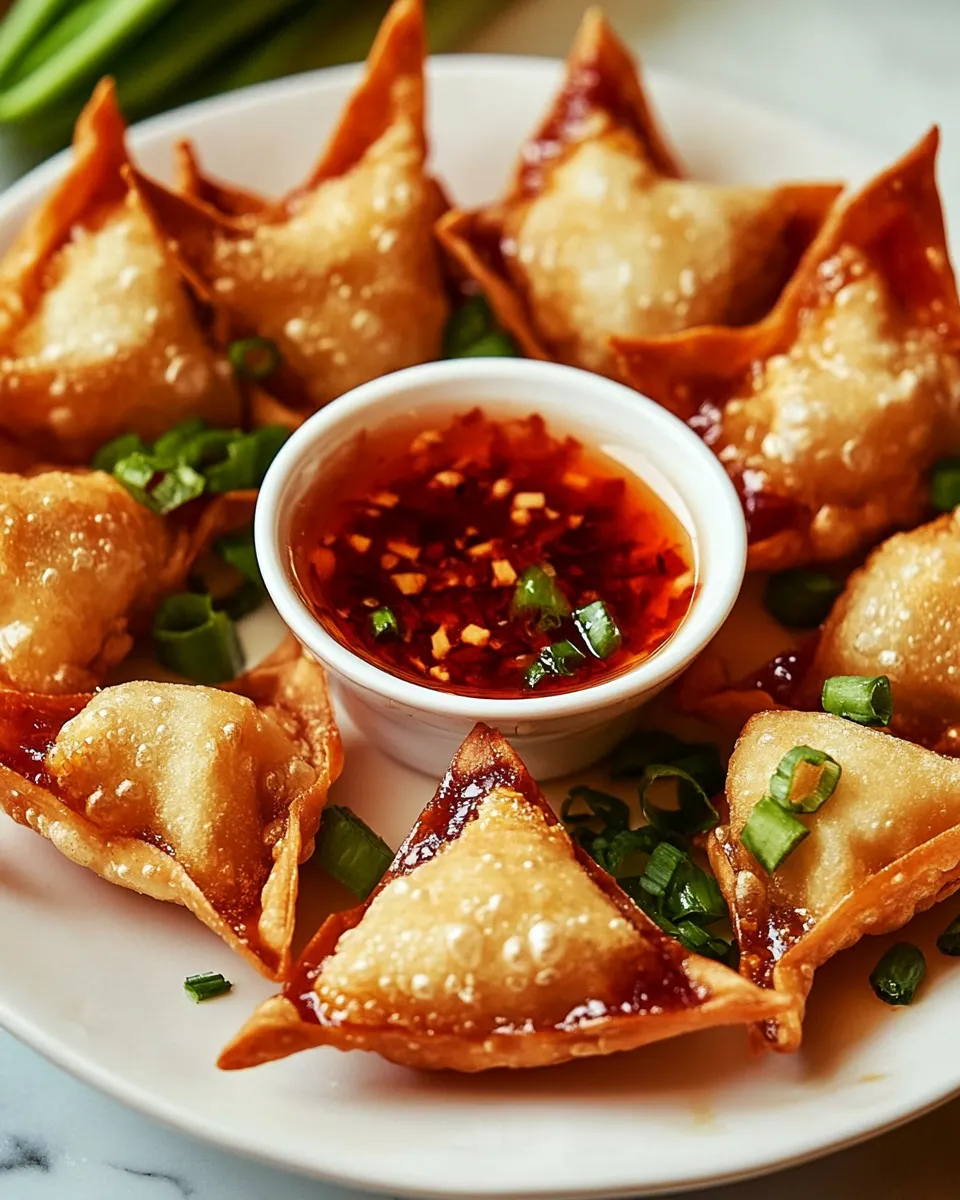 Delicious Crab Rangoon Recipe shot