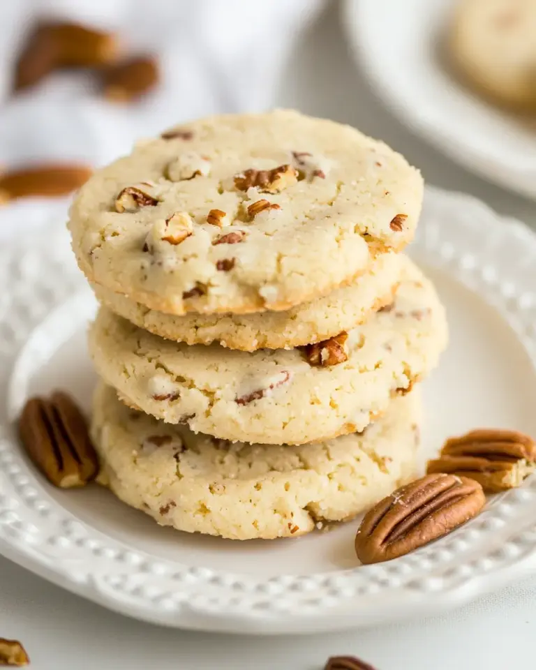 Homemade Cream Cheese Pecan Cookies photo