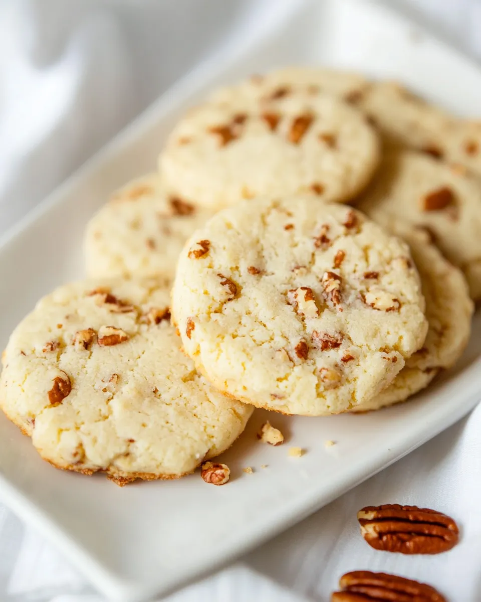 Classic Cream Cheese Pecan Cookies image