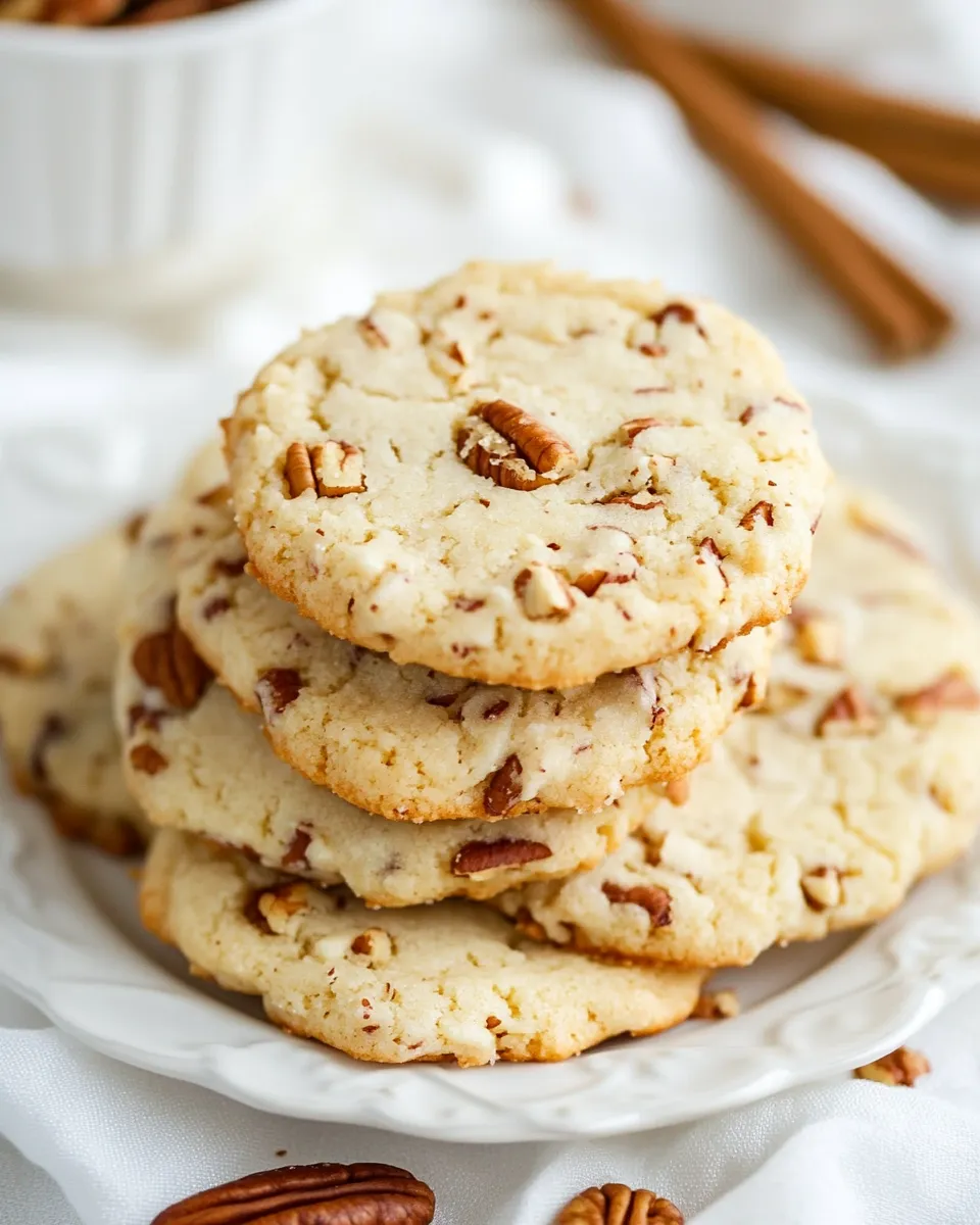 Easy Cream Cheese Pecan Cookies picture