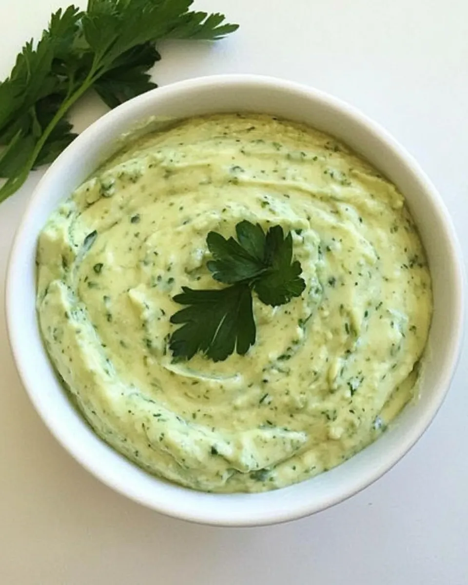 Classic Creamy Avocado Yogurt Dip image