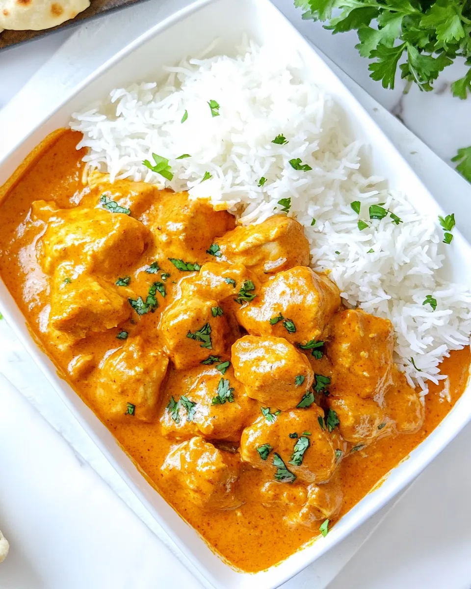 Easy Creamy Butter Chicken recipe photo