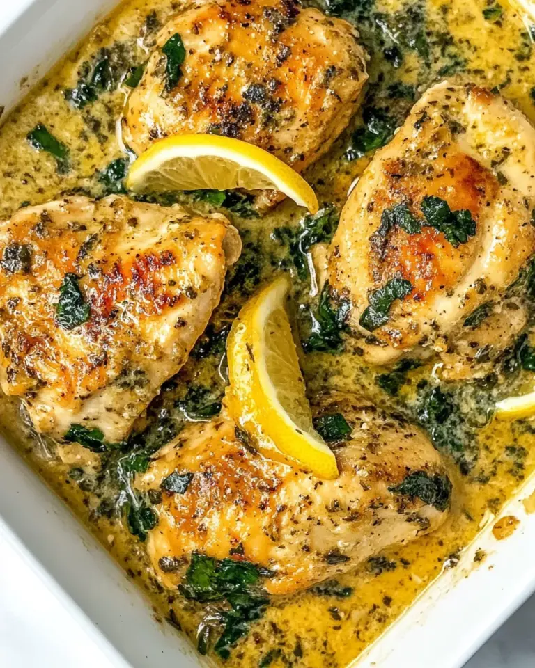 Homemade Creamy Butter Lemon Chicken photo