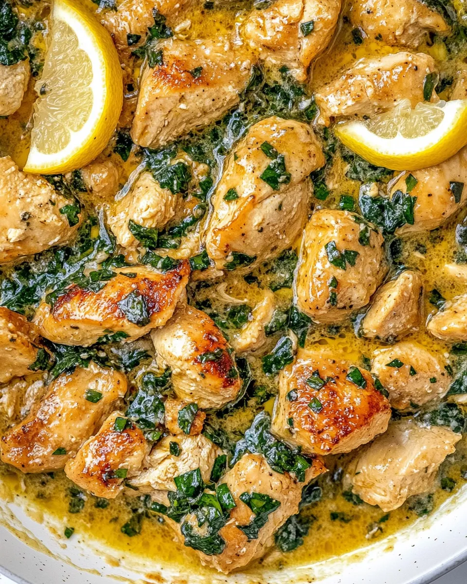 Classic Creamy Butter Lemon Chicken image