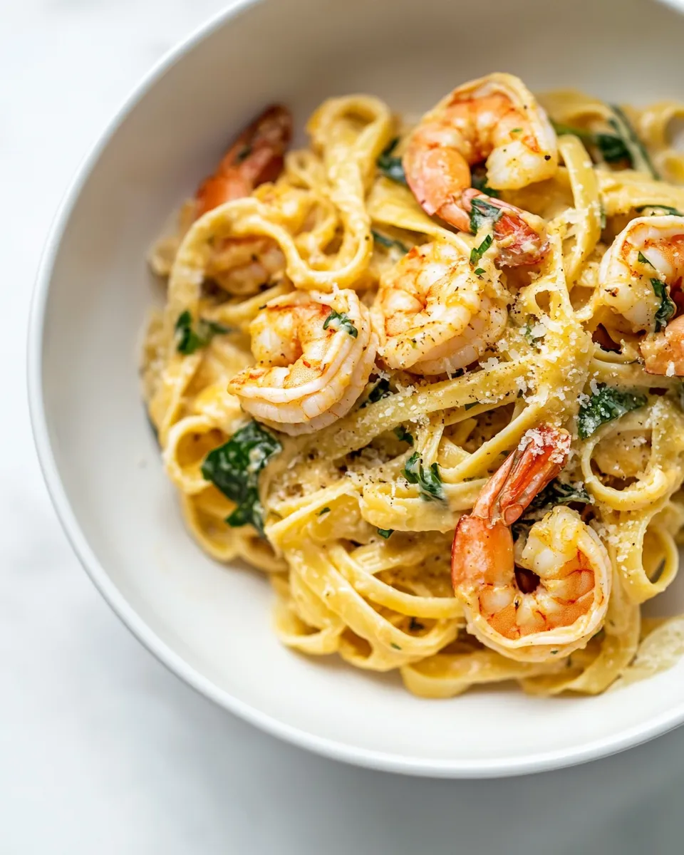 Homemade Creamy Cajun Shrimp Pasta photo